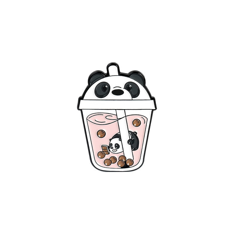 Przypinki - Bubble Tea