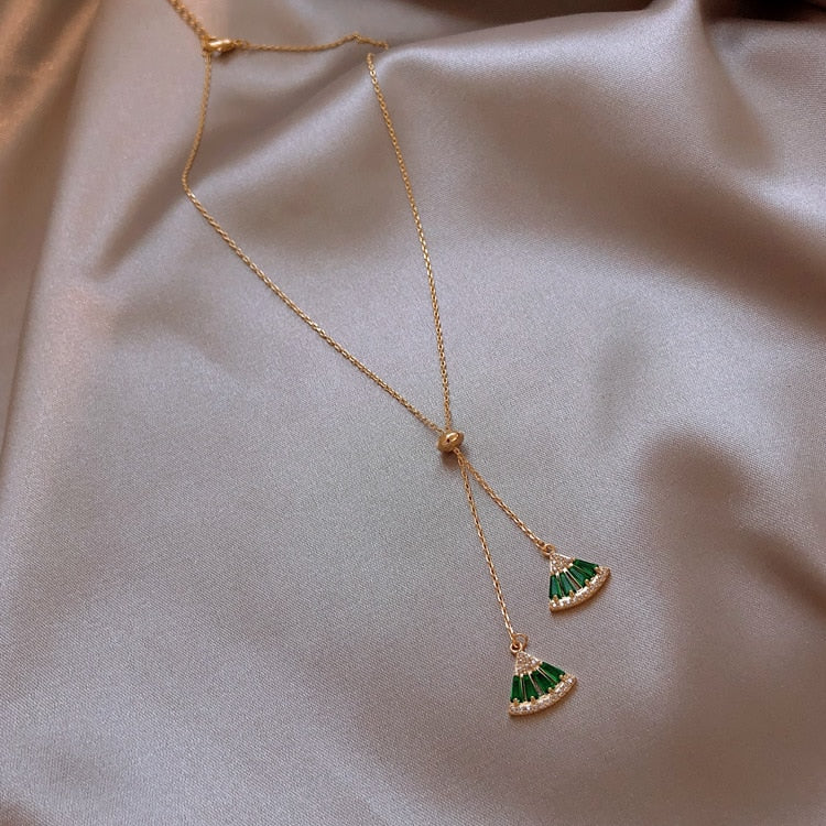 Naszyjnik choker z cyrkoniami