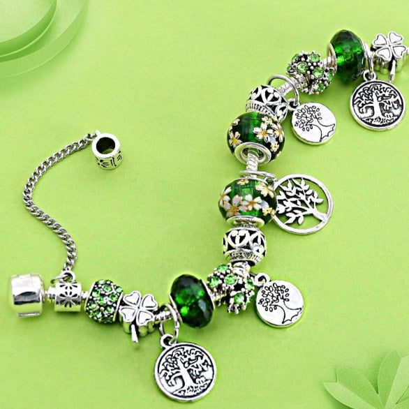 Bransoletka modułowa charms