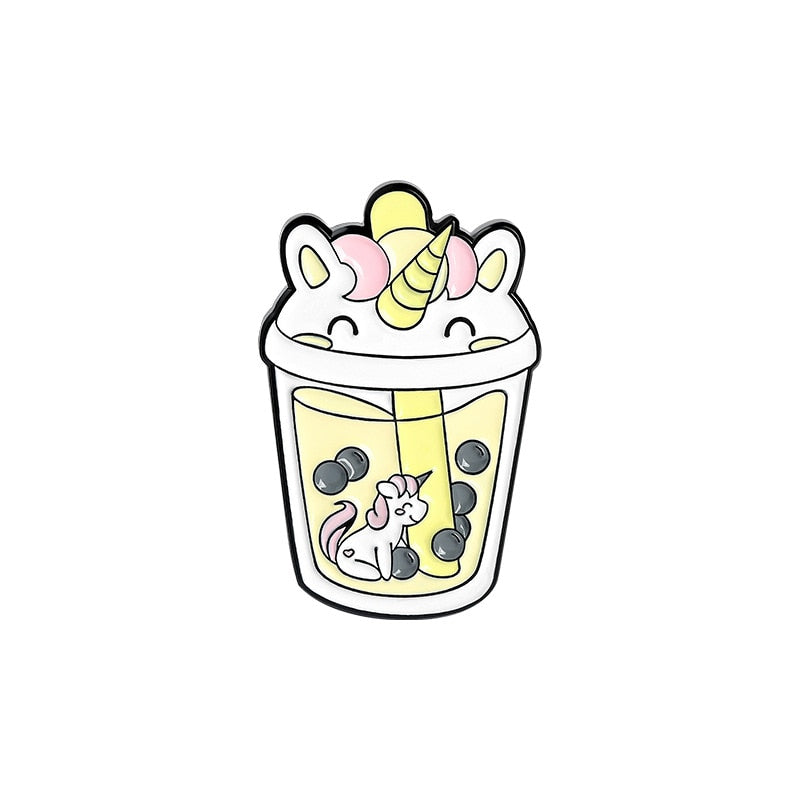 Przypinki - Bubble Tea