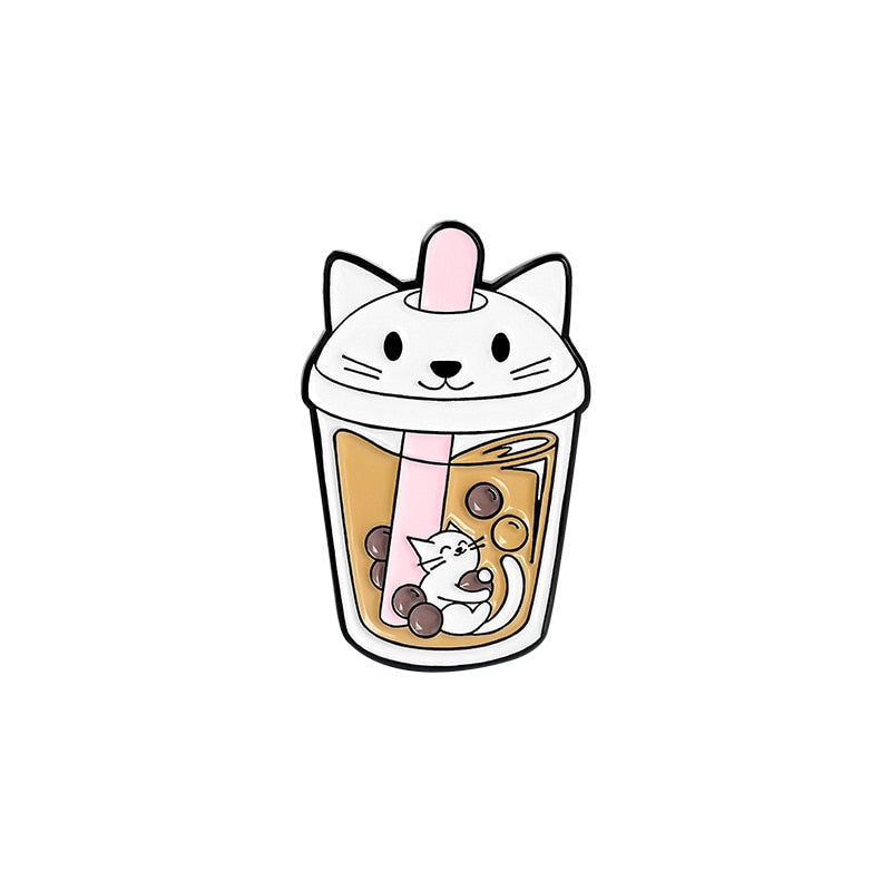 Przypinki - Bubble Tea