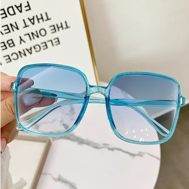 Damskie okulary przeciwsłoneczne oversize