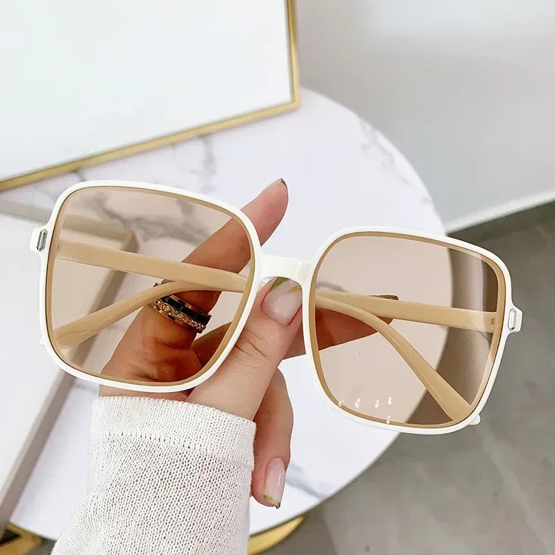 Damskie okulary przeciwsłoneczne oversize
