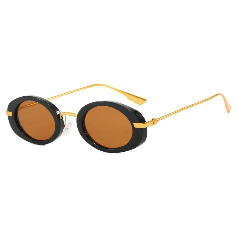 Owalne okulary przeciwsłoneczne