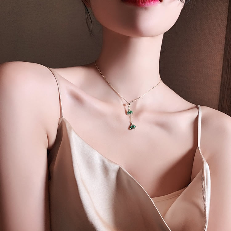 Naszyjnik choker z cyrkoniami
