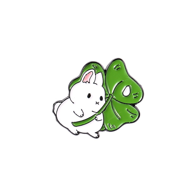 Przypinki - króliczki