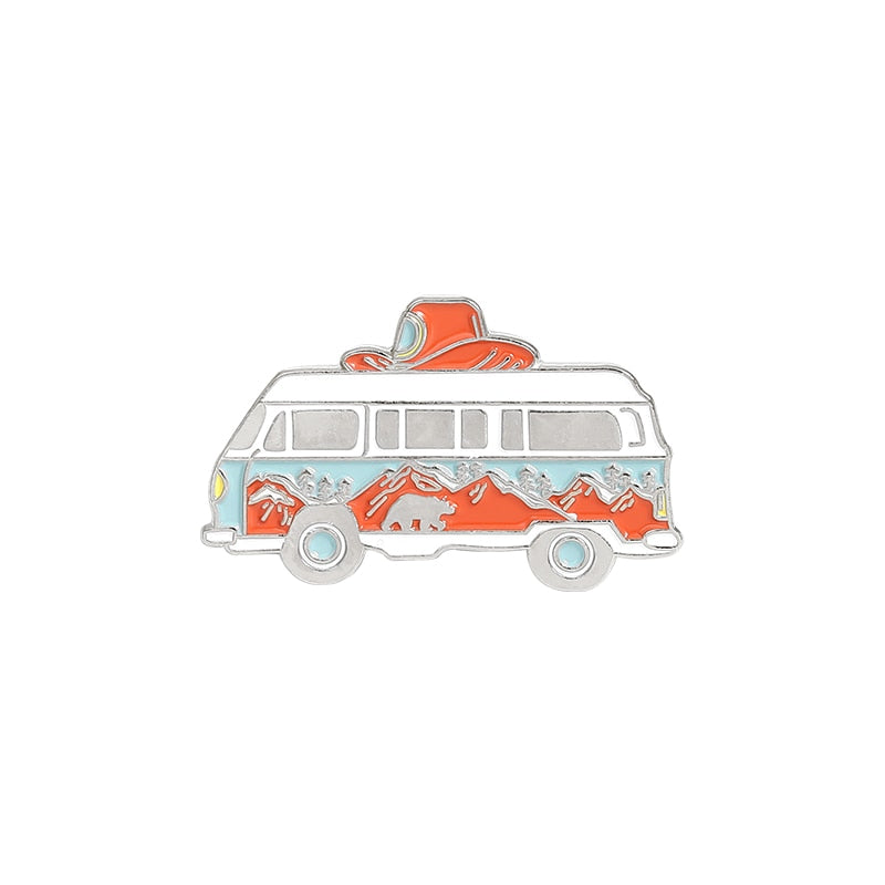 Przypinka - autobus