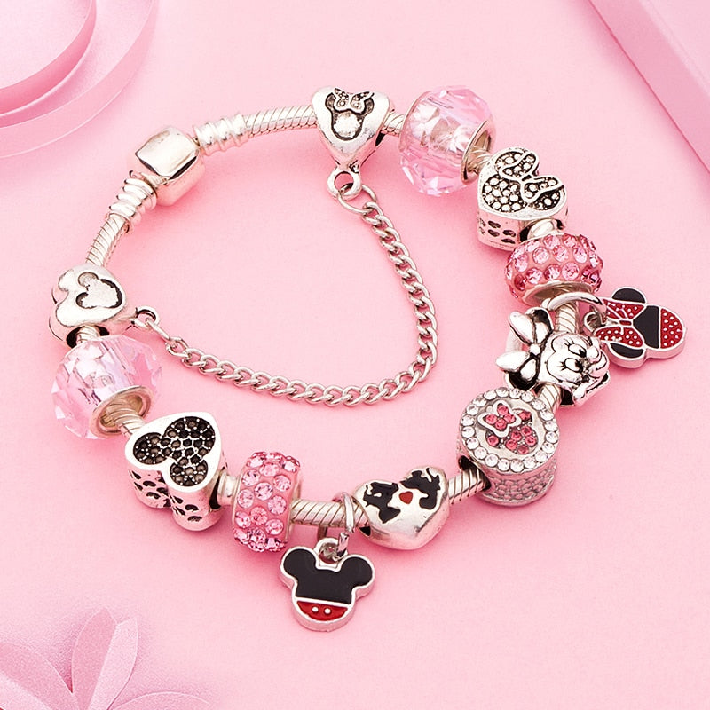 Bransoletka modułowa charms