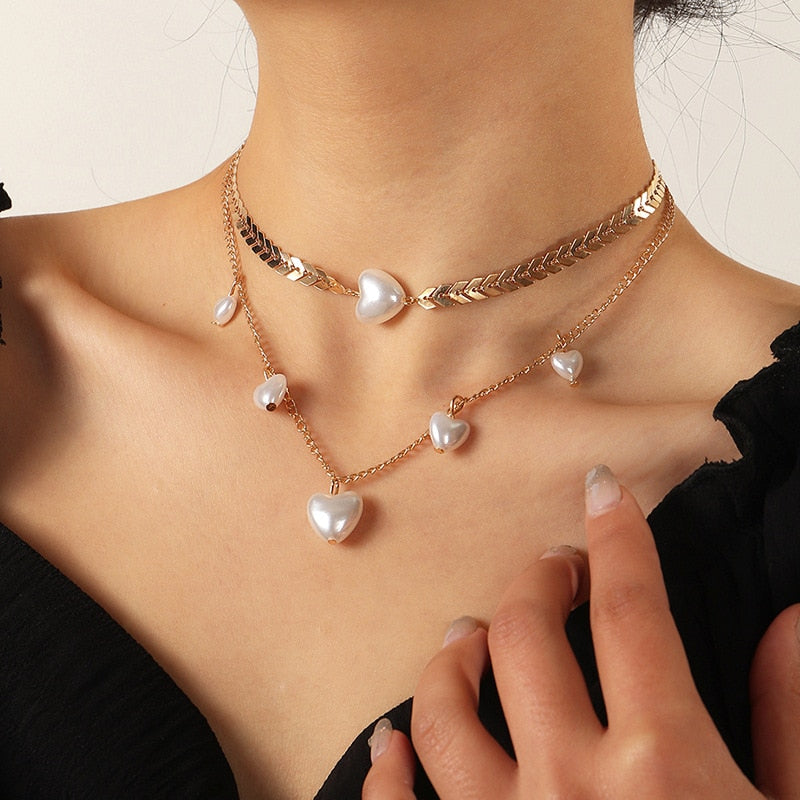Naszyjnik podwójny choker