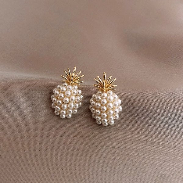 Kolczyki - ananas