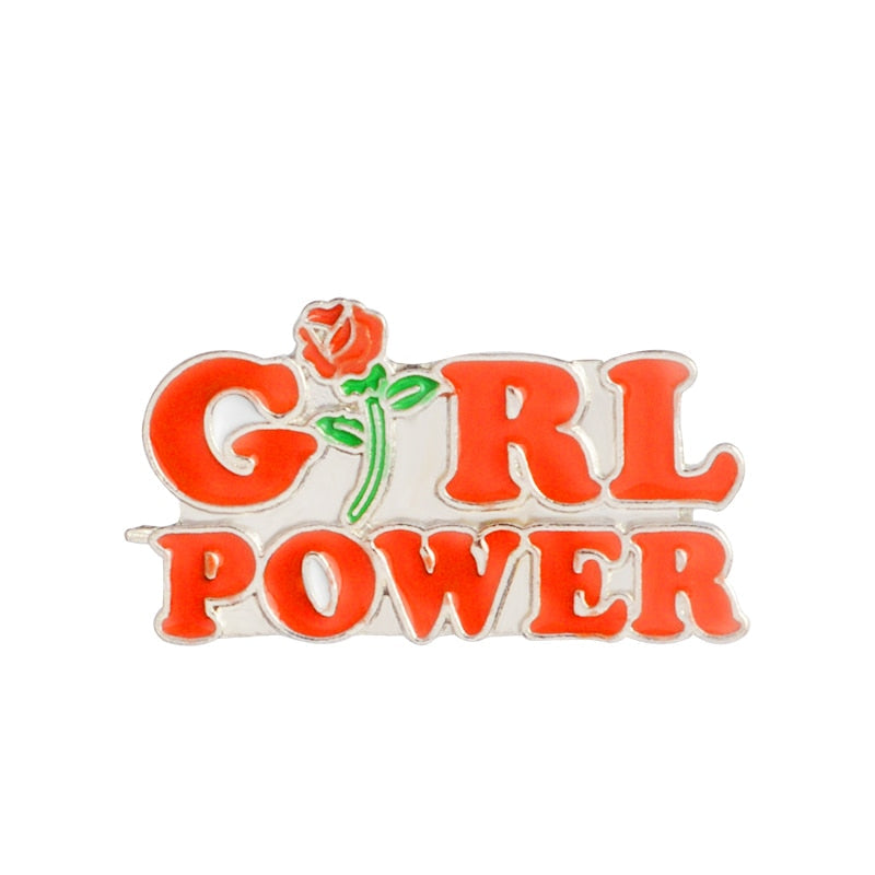 Przypinka GIRL POWER