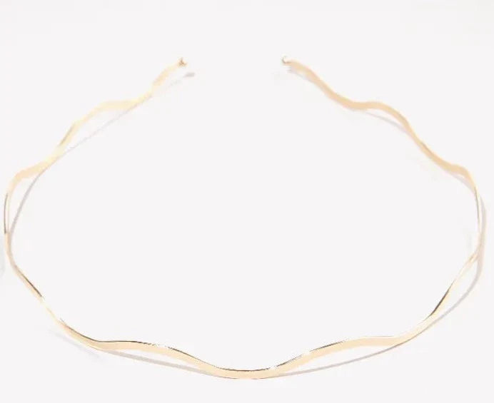 Minimalistyczna opaska do włosów